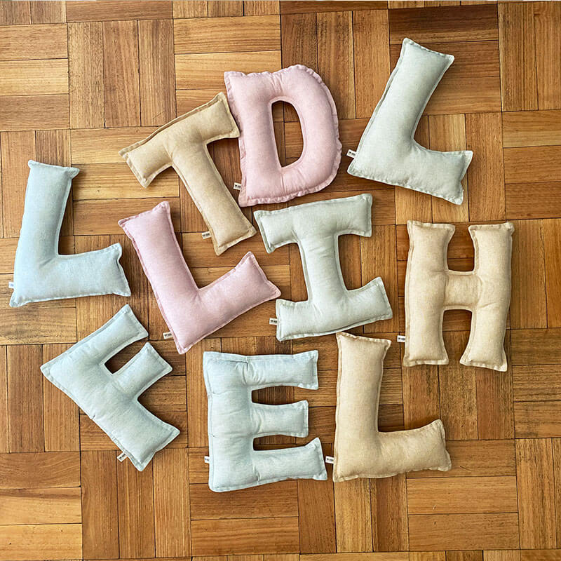 Cojines Letras Iniciales S