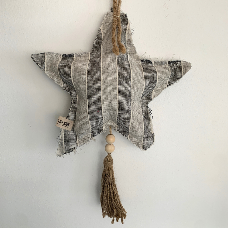 Cunero Estrella Rayas Gris