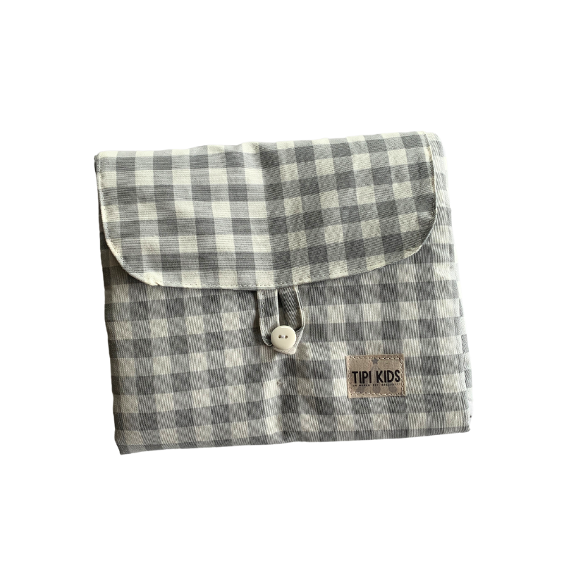 Mudador Impermeable Vichy Gris