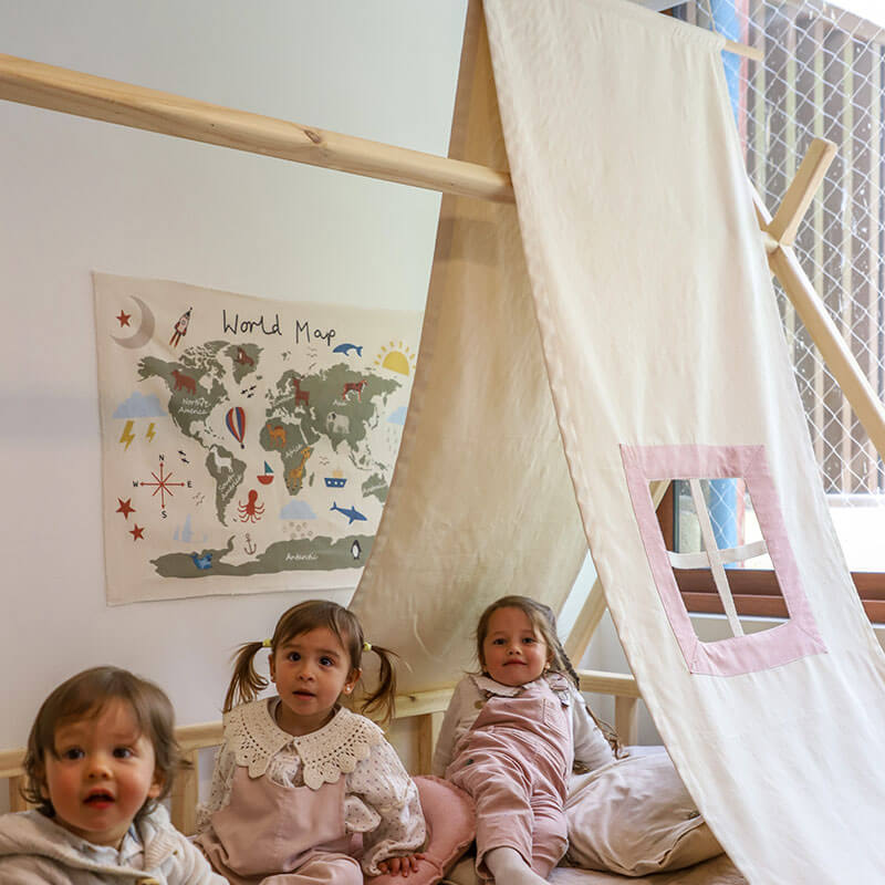 Tipi Cama Rosado