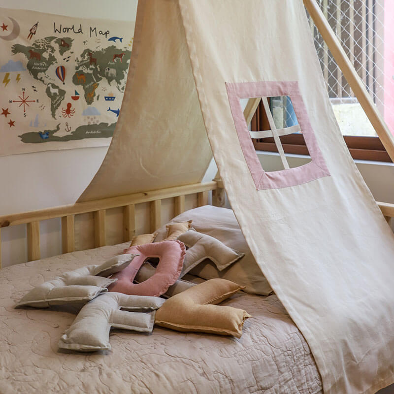 Tipi Cama Rosado