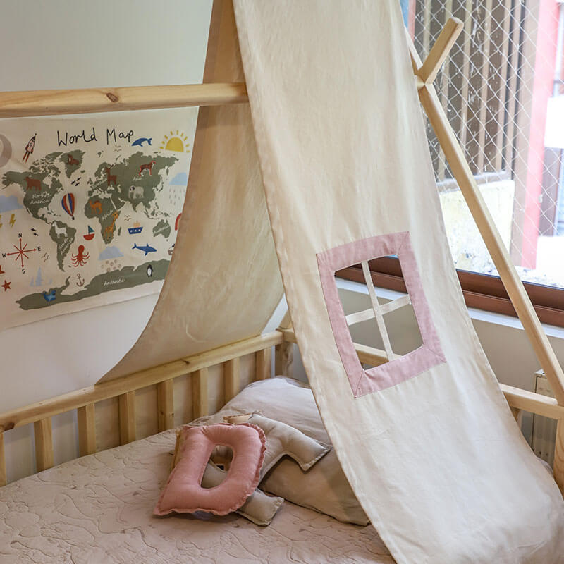 Tipi Cama Rosado