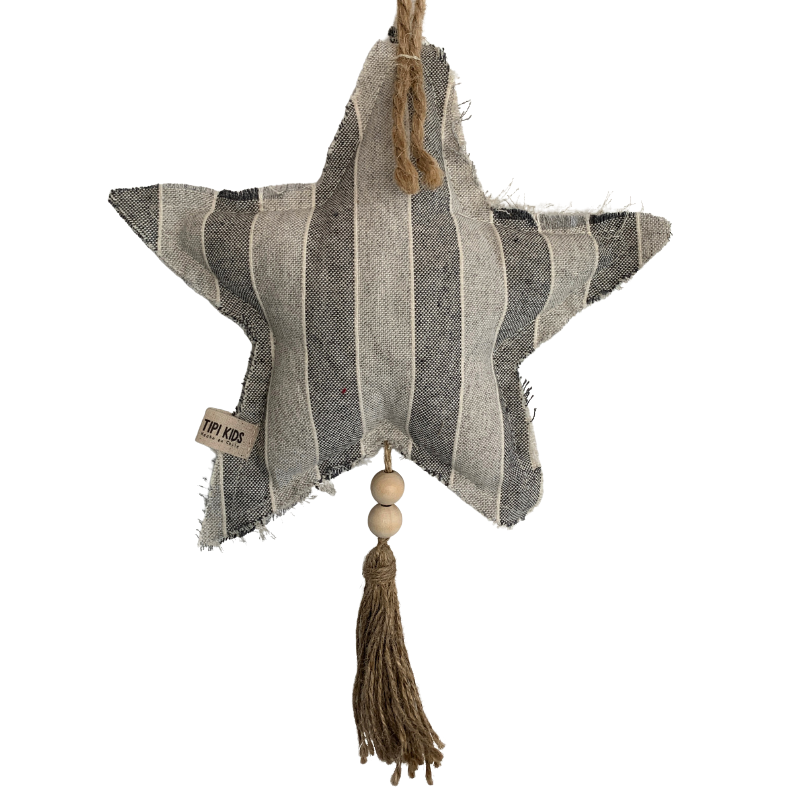 Cunero Estrella Rayas Gris