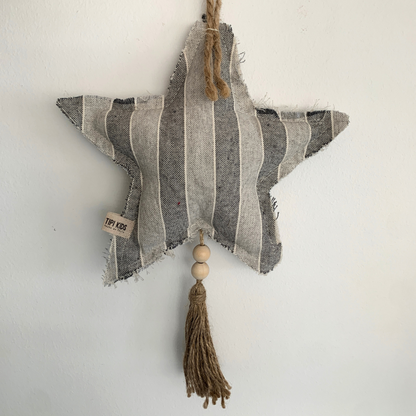 Cunero Estrella Rayas Gris
