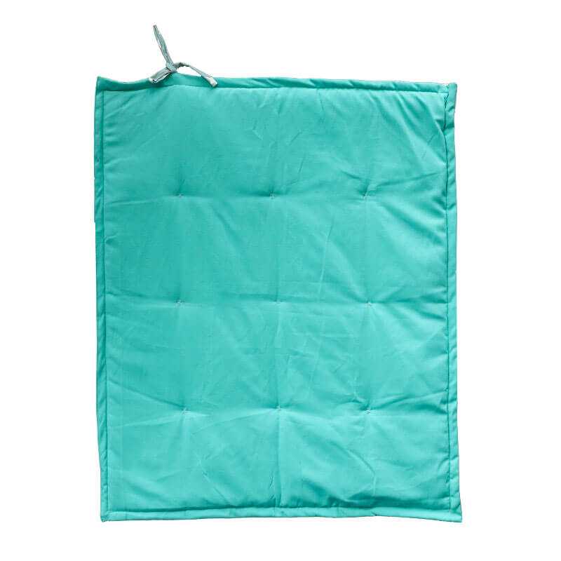 Mat Acolchado Impermeable y Reversible Figuras Verde