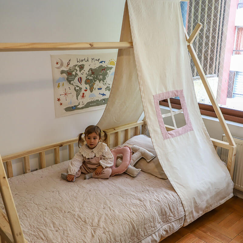 Tipi Cama Rosado